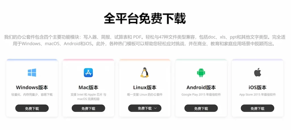 WPS官方下载渠道